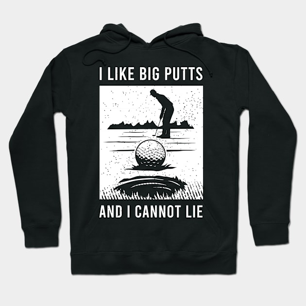 Funny Golf Clothing For A Golf Player Hoodie by AlleyField